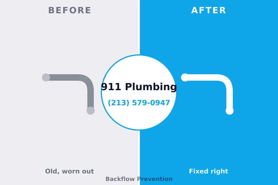 Before and after: plumbing company Vincent, AL